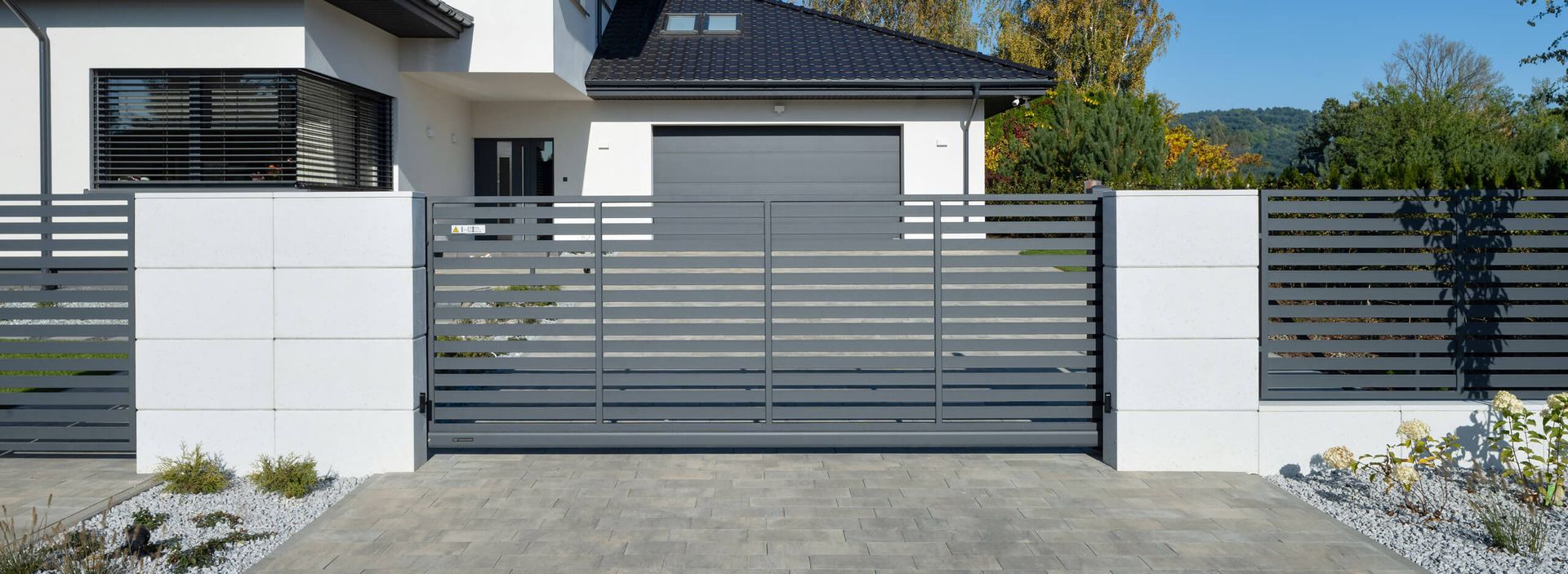 Modern Schiebetore (Horizontal)