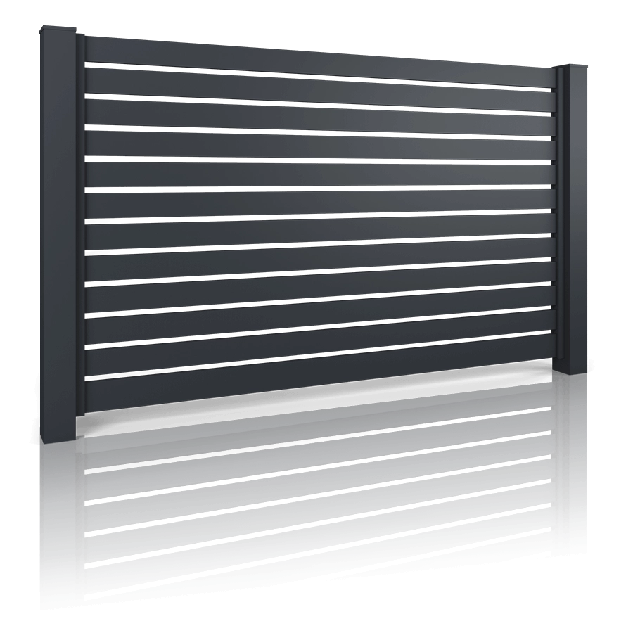 AW.AL.101 – Aluminium Zaun Modern Paneel