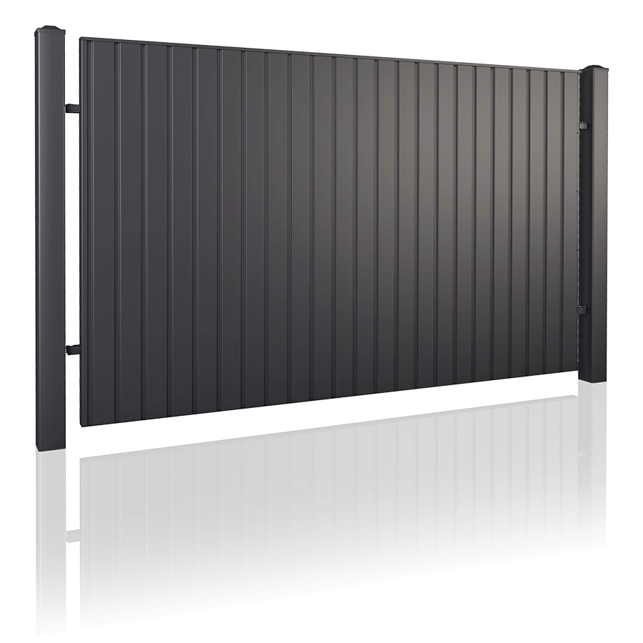 AW.10.TT – Stahlzaun Classic Trapezblech