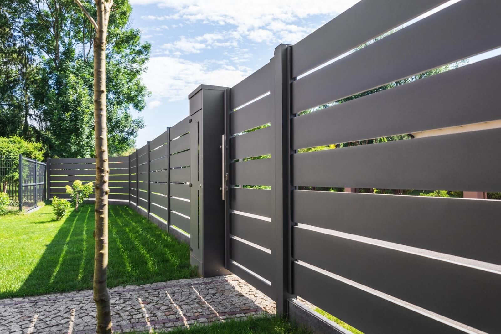 AW.10.228 – Stahlzaun Home Exclusive mit Freiraum