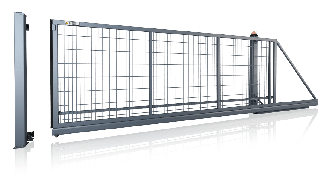 Elektrisches Schiebetor Premium, freitragend
