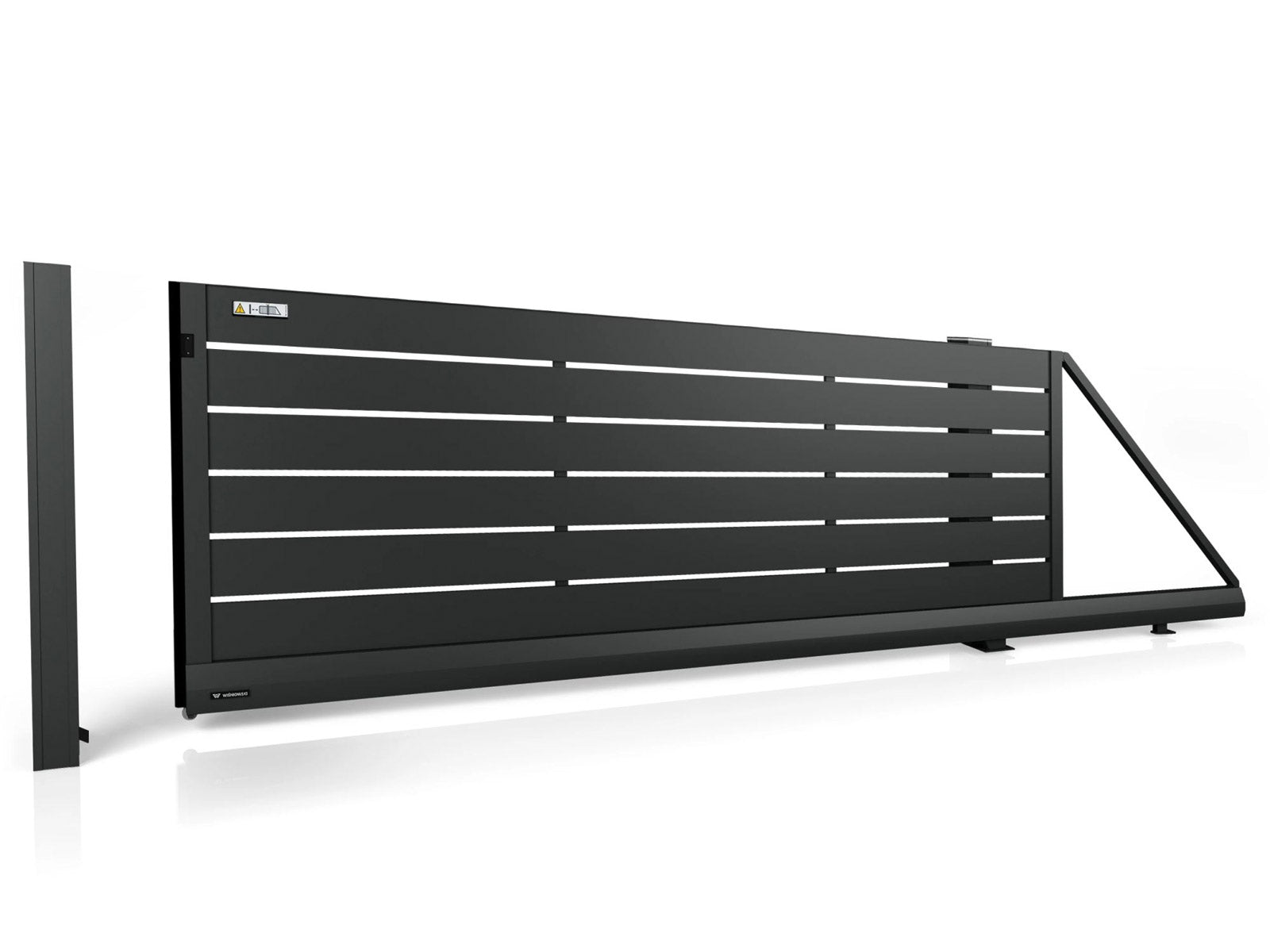 AW.AL.100 – Aluminium Modern Schiebetor Paneel