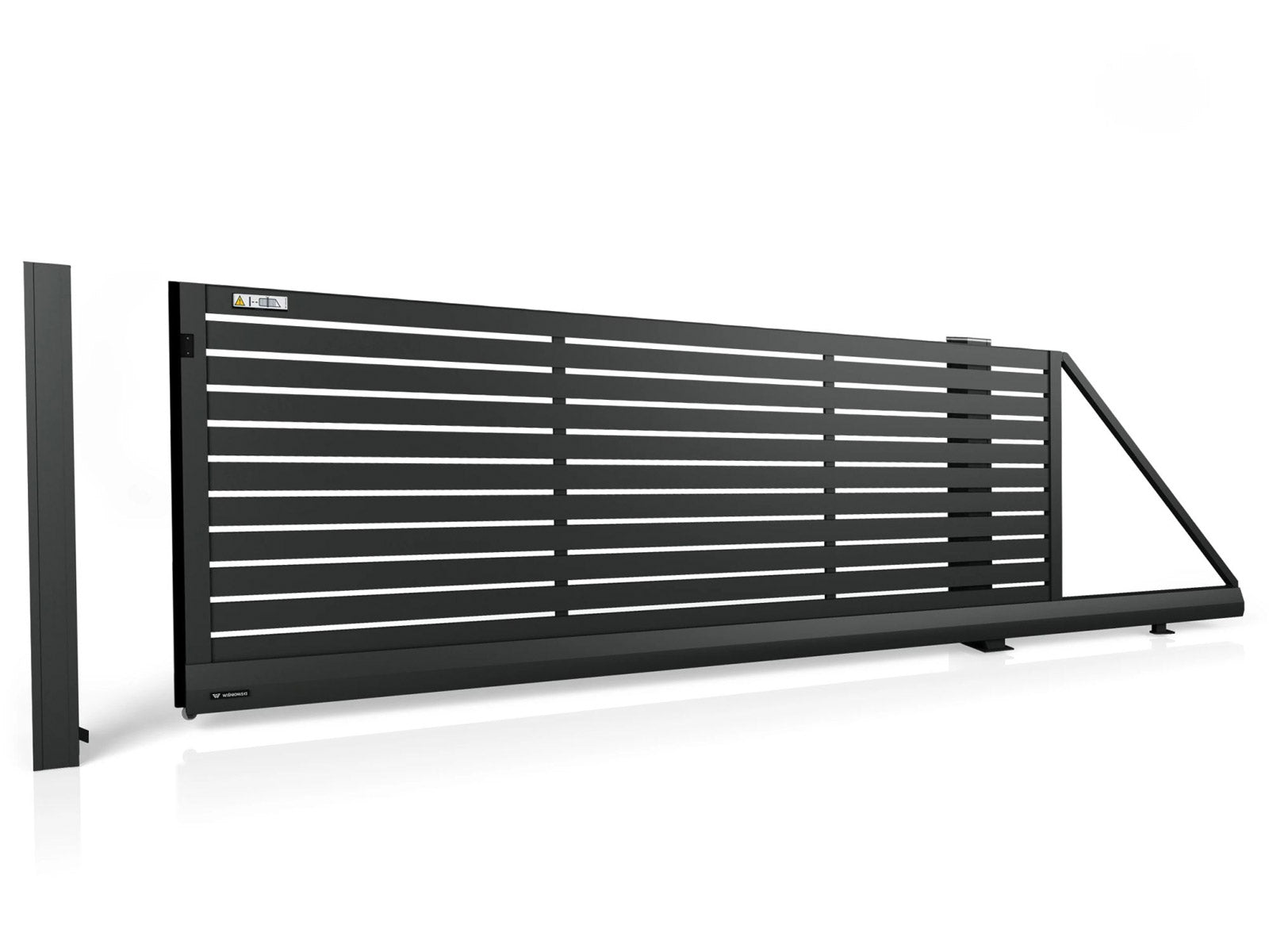 AW.AL.101 – Aluminium Modern Schiebetor Paneel