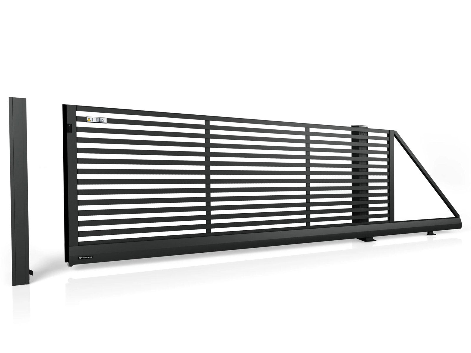 AW.AL.102 – Aluminium Modern Schiebetor Paneel