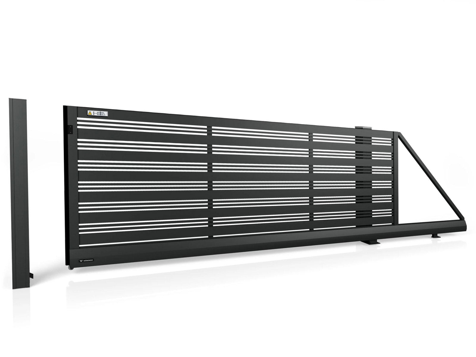 AW.AL.103 – Aluminium Modern Schiebetor Dekor