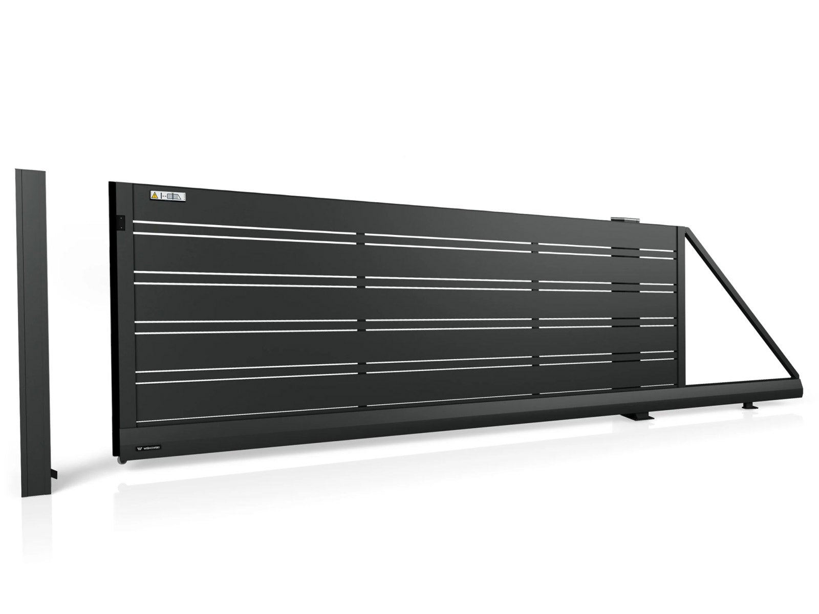 AW.AL.104 – Aluminium Modern Schiebetor Dekor